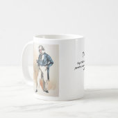 Mug Charles Dickens, Dombey et Sons, Capt Cuttle (Devant gauche)
