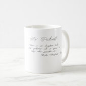 Mug Charles Dickens, Martin Chuzzlewit, M. Pecksniff (Devant droit)