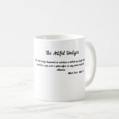 Mug Charles Dickens, Oliver Twist, L'Arimable Dodger (Devant droit)