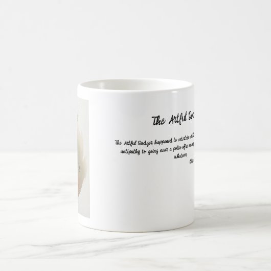 Mug Charles Dickens, Oliver Twist, L'Arimable Dodger (Centre)