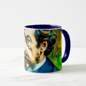 Mug Charles Dickens Personnalisé (Devant droit)