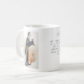 Mug Charles Dickens, Pickwick Papers, M. Stiggins (Devant gauche)