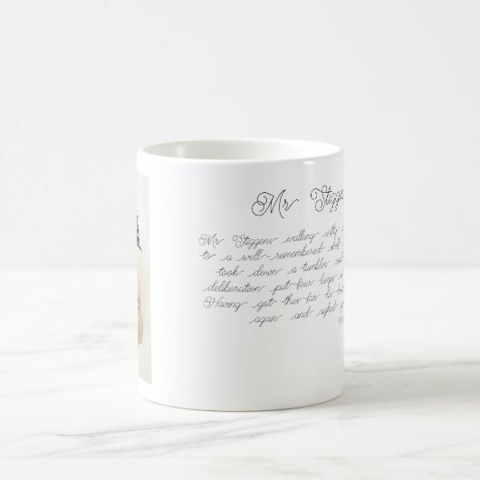 Mug Charles Dickens, Pickwick Papers, M. Stiggins (Centre)