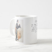 Mug Charles Dickens, Pickwick Papers, M. Stiggins (Devant gauche)