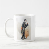 Mug Charles Dickens, Pickwick Papers, M. Stiggins (Gauche)