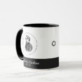 Mug Charles Dickens Portrait et Citation (Devant gauche)
