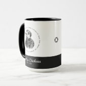 Mug Charles Dickens Portrait et Citation (Devant gauche)