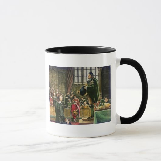 Mug Charles I dans la Chambre des communes (Droite)