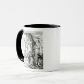 Mug Charles I étant donné le sceptre et la couronne (Devant gauche)