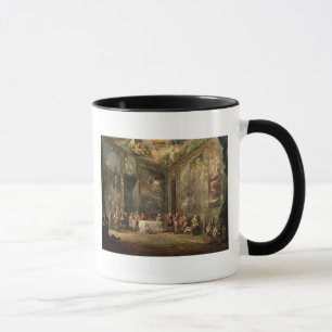 Mug Charles III de Borbon, déjeunant avant le sien