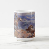 Mug Charles Marion Russell - Boucles Et Chevaux Rapide (Centre)