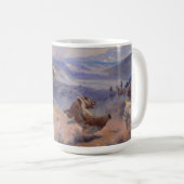 Mug Charles Marion Russell - Boucles Et Chevaux Rapide (Devant droit)