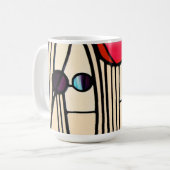 Mug Charles Rennie Mackintosh Vitrail (Devant gauche)