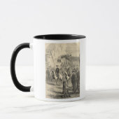 Mug Charles XII de la Suède entrant dans Copenhague (Gauche)