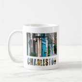 Mug Charleston Caroline du Sud Maisons Rainbow Row (Gauche)