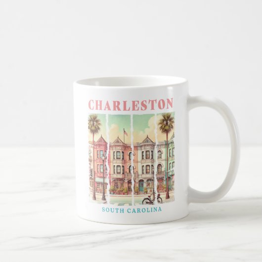 Mug Charleston, Caroline du Sud - Rue King Vintage (Droite)