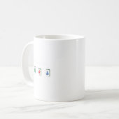 Mug Charleston Mahjong, Danse Funny Mahjong (Devant gauche)