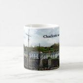 Mug Charlestown Harbour Cornwall UK Poldark Situation (Centre)