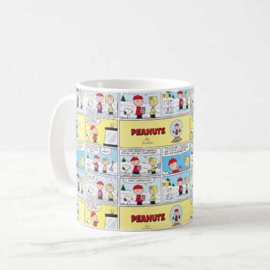 Mug Charlie Brown | Boule à neige (Devant gauche)