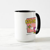 Mug Charlie Brown et Lucy Football Comic Graphic (Devant droit)