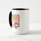 Mug Charlie Brown et Lucy Football Comic Graphic (Devant gauche)