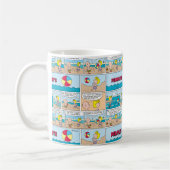 Mug Charlie Brown & Sally À La Plage (Gauche)