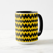 Mug Charlie Brown Zig Zag Motif (Devant droit)