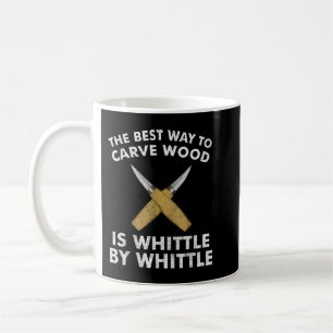 Mug Charmante menuiserie de bois blanc