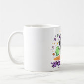 Mug Charmante Sorcière Chat Noir Halloween (Gauche)