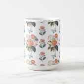 Mug Charme à fleurs avec ailes de papillon (Centre)