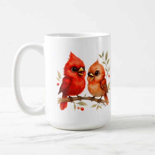 Mug Charme Cardinal du Nord (Gauche)