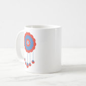 Mug Charme floral vibre (Devant gauche)