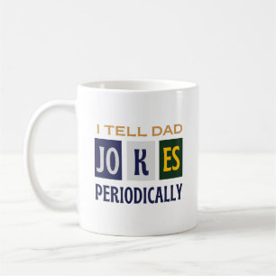 Mug Charme Geek Humor Je Dis Des Blagues De Papa Pério