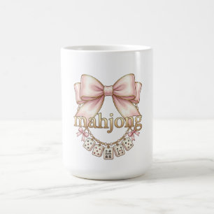 Mug Charme Mahjong Rose Féminin pour Femme