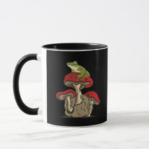 Mug Charme Rétro Classique Cottagecore Grenouille Cham