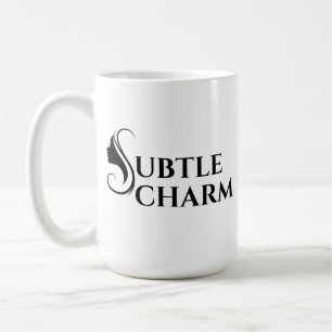 Mug Charme subtil Typographie élégante et féminine