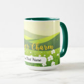 Mug Charme Trèfle Point (Devant droit)