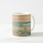 Mug Charme vintage : Brouillard de café (Devant droit)