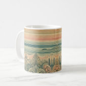 Mug Charme vintage : Brouillard de café (Devant gauche)