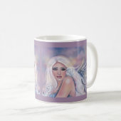Mug Charmeine Art des anges célestes par Renee Lavoie (Devant droit)