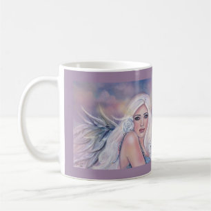 Mug Charmeine Art des anges célestes par Renee Lavoie