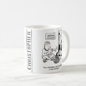 Mug Charmeur de serpent à l'agence de rencontres (Devant droit)