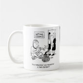 Mug Charmeur de serpent à l'agence de rencontres (Gauche)