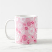 Mug Charming Floral Fond d'écran Motif Arrière - plan (Gauche)