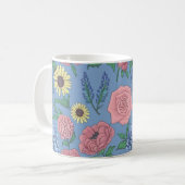 Mug Charming floral Mugs, Cadeaux parfaits pour Flower (Devant gauche)