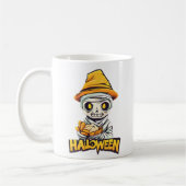 Mug Charming Halloween maman design mignonne et Éffray (Gauche)