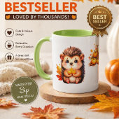 Mug Charming Hérisson d'Automne – Illustrations de