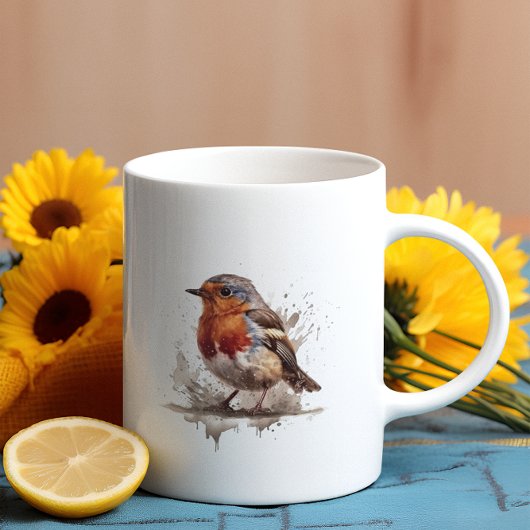 Mug Charming Jardin Robin