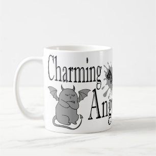 Mug Charming mais en colère petit chat diable drôle ci