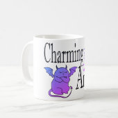 Mug Charming mais en colère petit chat diable drôle ci (Devant gauche)